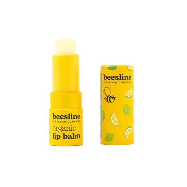 Beesline Organic Lip Balm Tropical Lime 4.5g